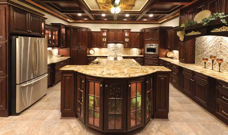 Bristol Chocolate cabinet finish