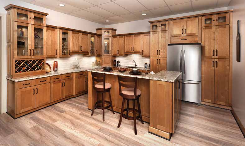Carmel Shaker cabinet finish