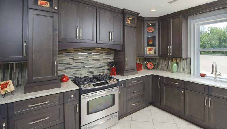 West Point Grey cabinet finish